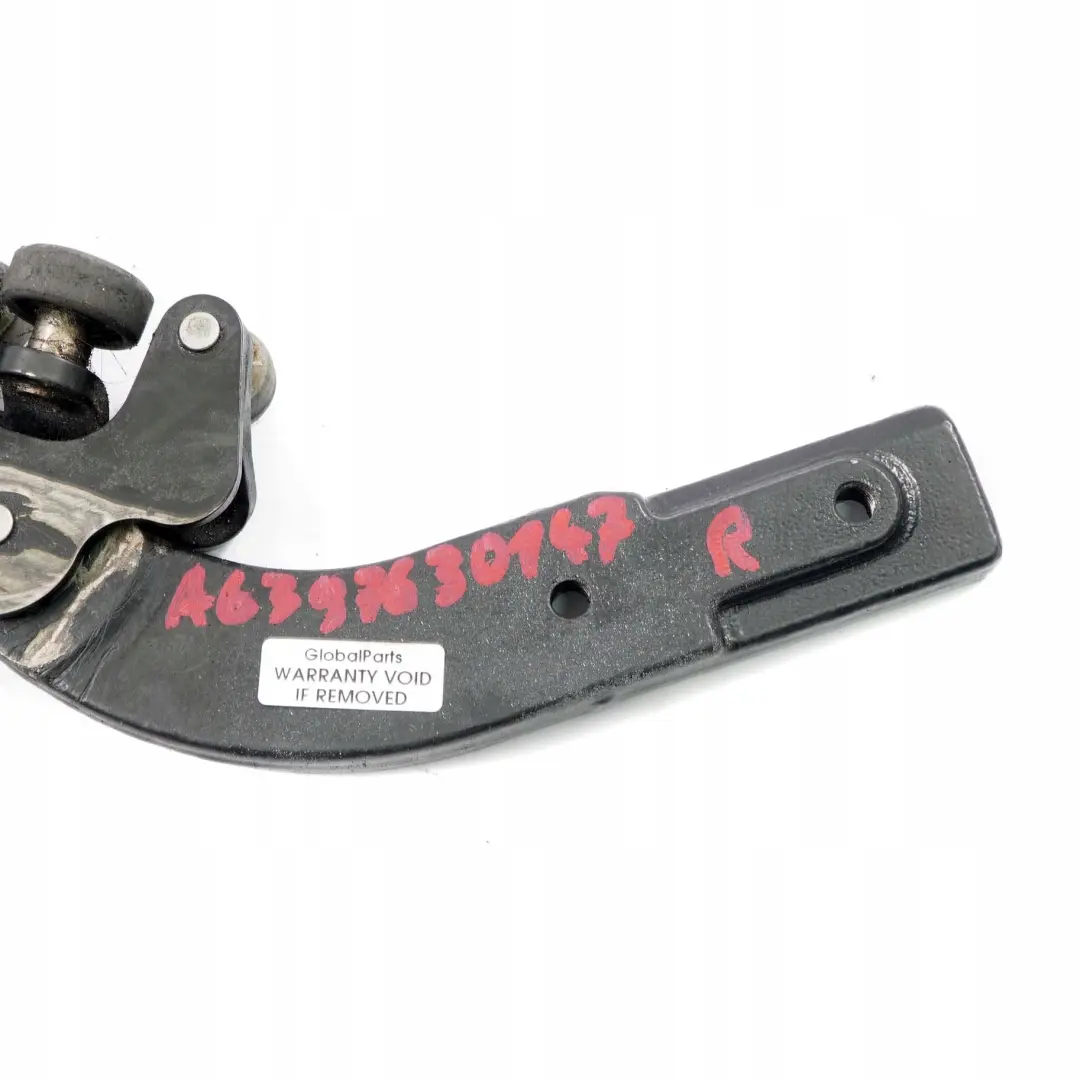 Mercedes Vito W639 Right O/S Sliding Door Bottom Roller Hinge - SKU A6397630147 - Part number A6397630147