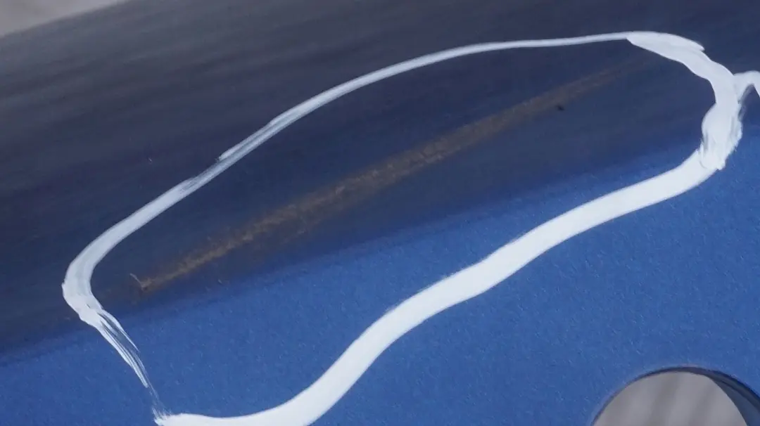 Bumper Panel PDC Montegoblau Blue - A51 to BMW 3 Series E92 E93 Rear with Part number 0034474 BMW 3 Series E92 E93 Rear Bumper Panel PDC Montegoblau Blue - A51 - SKU 0034474-MTB - Part number 0034474