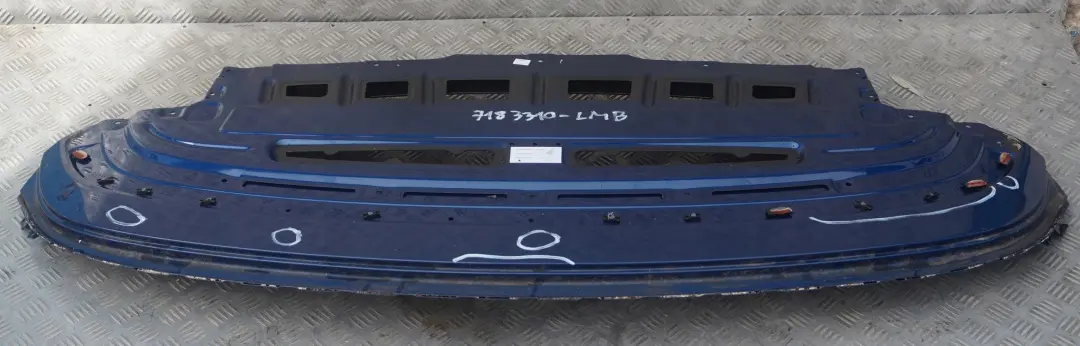 BMW 3 Series E93 Convertible Folding Top Compartment Lid Le Mans Blue 381 - SKU 7183310-LMB - Part number 7183310