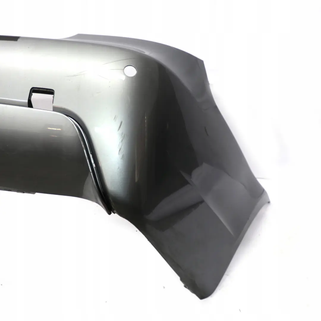 BMW 5 Series E60 M Sport Rear Bumper Panel PDC Spacegrau Grey Metallic - A52 - SKU 0394707-SCG1 - Part number 0394707