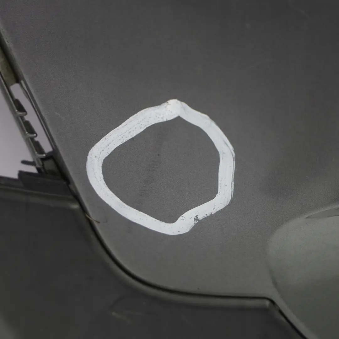 Complete Rear Bumper Trim Panel Dark Silver to Mini Cooper S R56 R57 with Part number 0430252 Mini Cooper S R56 R57 Complete Rear Bumper Trim Panel Dark Silver - SKU 0430252-DS6 - Part number 0430252