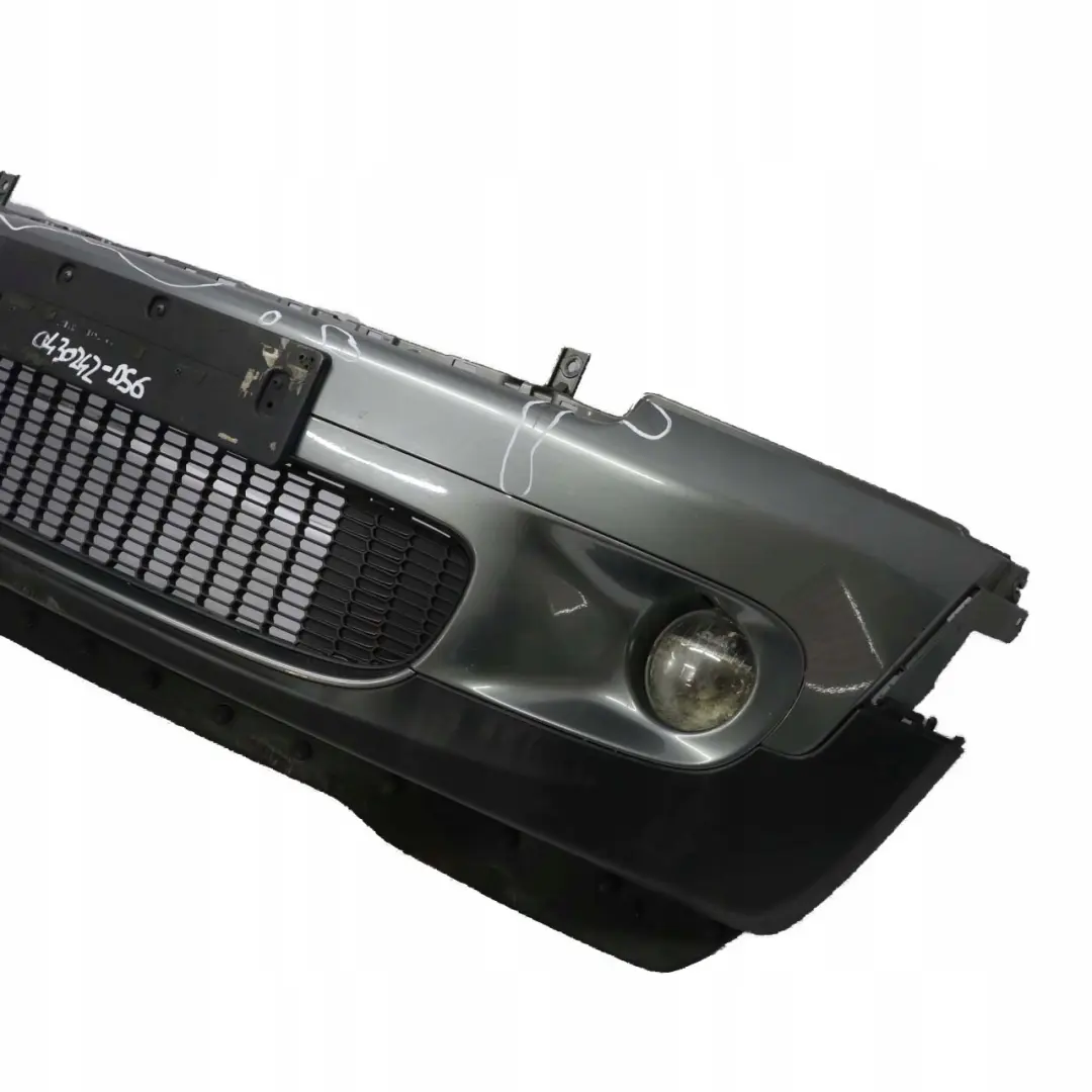 Complete Front Bumper Trim Panel Dark Silver to BMW Mini Cooper 6 S R55 R56 R57 with Part number 0430242 BMW Mini Cooper 6 S R55 R56 R57 Complete Front Bumper Trim Panel Dark Silver - SKU 0430242-DS6 - Part number 0430242