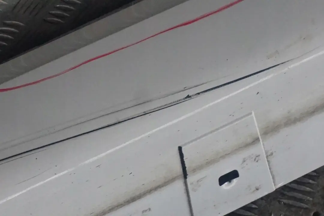 BMW 3 Series E90 E91 M Sport Sill Strip Side Skirt Left N/S Alpinweiss White - SKU 0033441-AW - Part number 0033441