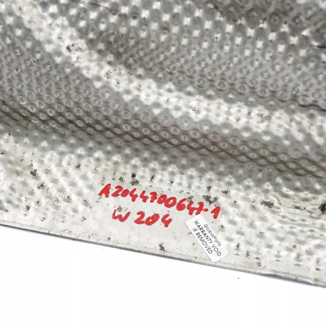 W207 Escape Tanque De Combustible Aislamiento T?rmico Tapa Placa para Mercedes W204 con número de pieza A2044700647 Mercedes W204 W207 Escape Tanque De Combustible Aislamiento T?rmico Tapa Placa - SKU A2044700647-1 - Número de pieza A2044700647