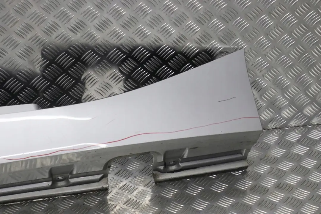 BMW Z4 Reihe E85 E86 3 Schwellerleiste Rechts Titansilber Titan Silber - 354 - SKU 0031108-TS3 - Teilenummer 0031108