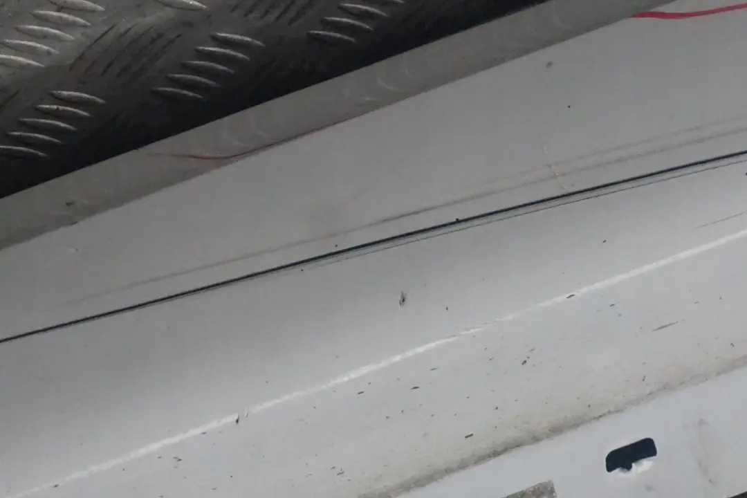 BMW 3 Series E90 E91 M Sport Sill Strip Side Skirt Left N/S Alpinweiss White - SKU 0033441-AW - Part number 0033441