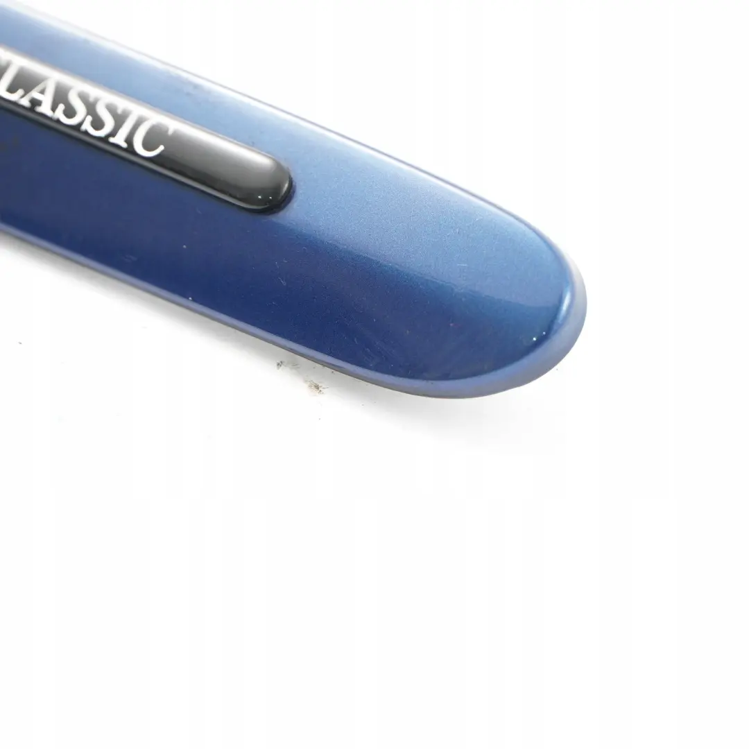 Delantero Derecho Guardabarros Moldura Franja Jaspisblau Azul para Mercedes C W203 con número de pieza A2036900262 Mercedes C W203 Delantero Derecho Guardabarros Moldura Franja Jaspisblau Azul - SKU A2036900262-JAS - Número de pieza A2036900262