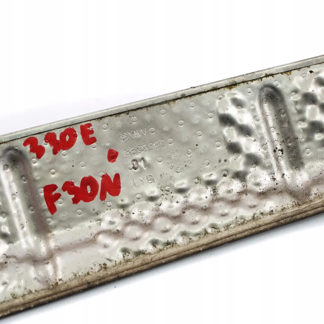 B48X Automatic Gearbox Heat Insulation Shield Plate to BMW 3 F30 LCI 330e Hybrid with Part number 8639890 BMW 3 F30 LCI 330e Hybrid B48X Automatic Gearbox Heat Insulation Shield Plate - SKU 8639890 - Part number 8639890