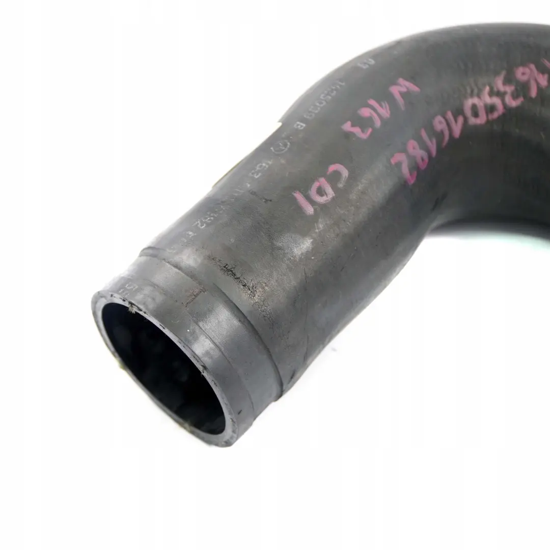 Mercedes-Benz M-Class W163 ML 270 CDI Turbo Intercooler Radiator Hose Pipe to with Part number A1635016182 Mercedes-Benz M-Class W163 ML 270 CDI Turbo Intercooler Radiator Hose Pipe - SKU A1635016182 - Part number A1635016182