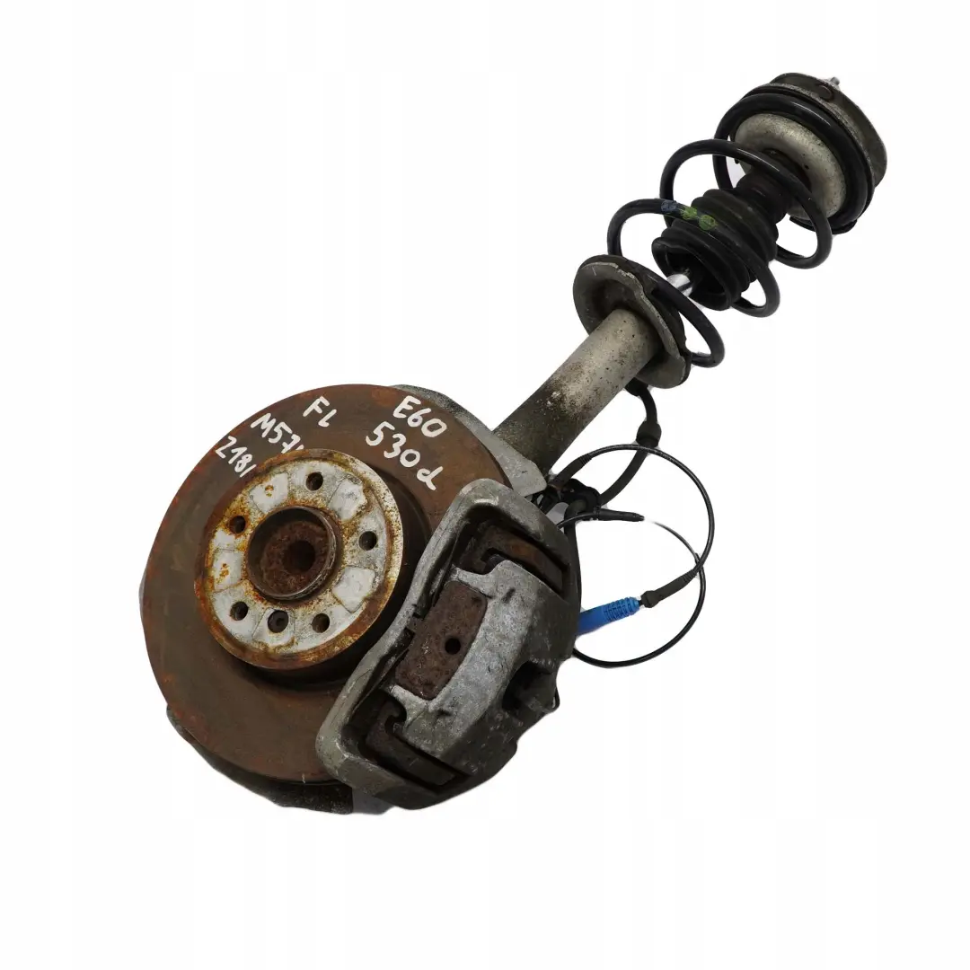 M57N Muelle Delantero Izquierdo Pata Buje Pinza Freno Disco para BMW E60 530d con número de pieza 31326764457 BMW E60 530d M57N Muelle Delantero Izquierdo Pata Buje Pinza Freno Disco - SKU 6764457-2 - Número de pieza 31326764457
