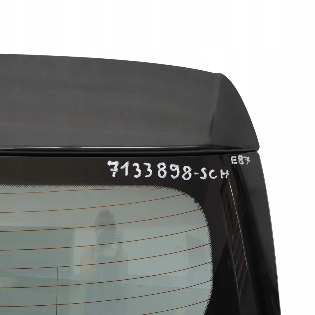 BMW E81 E87 Klapa tylna tył goła schwarz II - SKU 7133898-SCH - Numer Części 41627133898