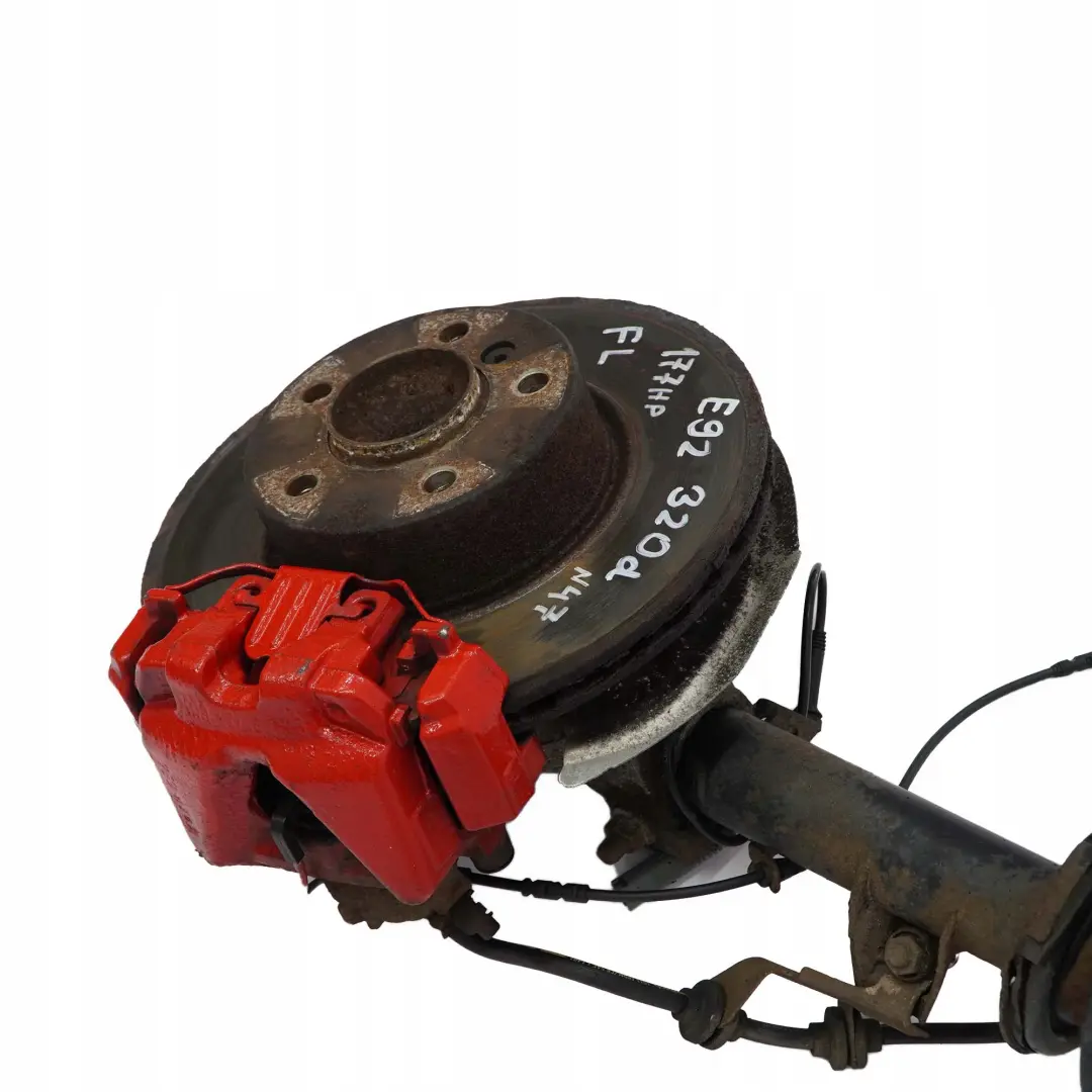 BMW 3 E92 320d N47 M Sport Front Left N/S Spring Strut Leg Suspension Brake Hub - SKU 6780079 - Part number 6780079