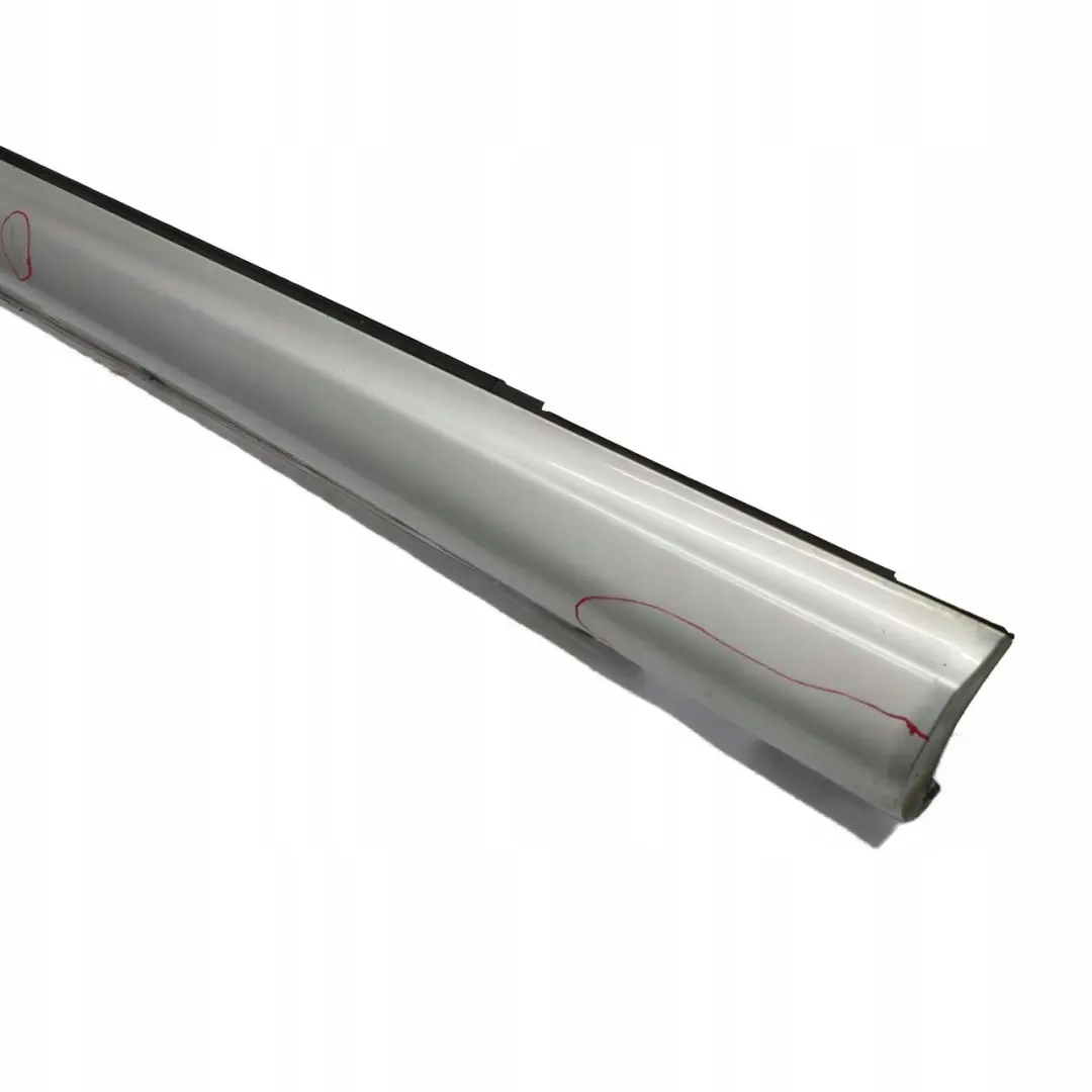 Mercedes-Benz C CL203 W203 Sill Side Cover Skirt Left N/S Brilliant Silver to with Part number A2036980554 Mercedes-Benz C CL203 W203 Sill Side Cover Skirt Left N/S Brilliant Silver - SKU A2036980554-BRS - Part number A2036980554