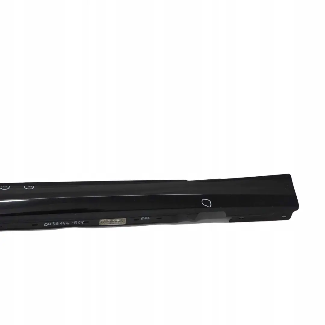 BMW E87 LCI Listello Portiera Apertura Gonna Dx Black Zaffiro - SKU 0036144-BS7 - Numero di parte 51770036144