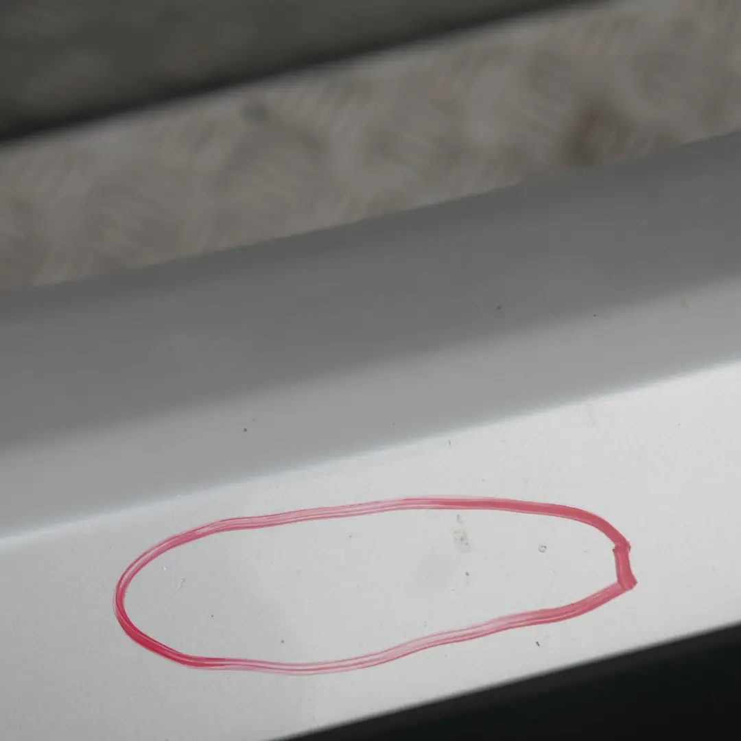 FRONT BUMPER PANEL PDC TITANSILBER TITAN SILVER SILBER- 354 to BMW X5 SERIES E53 with Part number 51110010150 BMW X5 SERIES E53 FRONT BUMPER PANEL PDC TITANSILBER TITAN SILVER SILBER- 354 - SKU 0010150-TS - Part number 51110010150