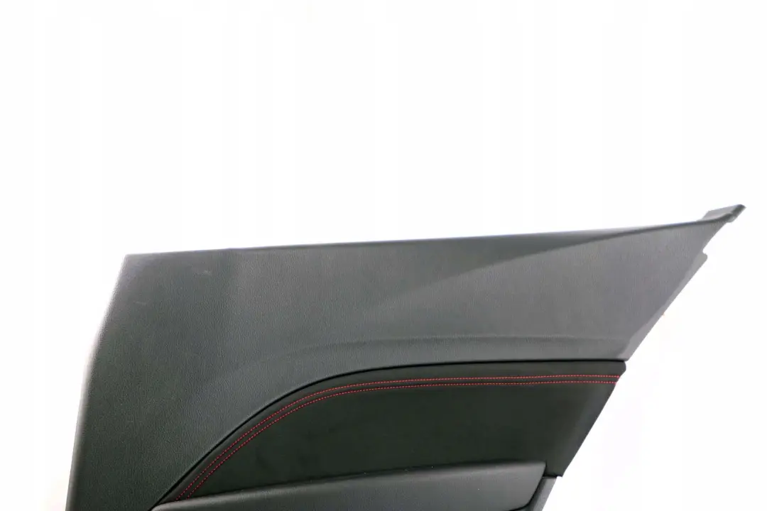 BMW F21 Trasero Derecho Lateral Panel Revestimiento Tela Antracita Rojo - SKU 7285400 - Número de pieza 7285400
