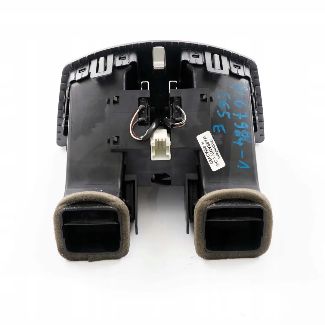 BMW E65 E66 E67 1 Ventilación rejilla aire fresco consola trasera Plata Oscura - SKU 7007984-1 - Número de pieza 7007984
