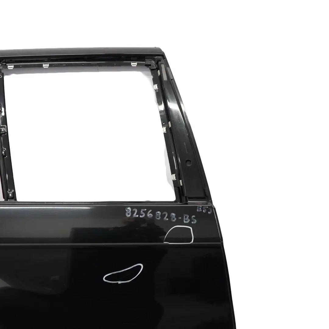 BMW X5 er E53 Beifahrer Tür Hinten Rechts Black Sapphire Schwarz Metallic 475 - SKU 8256828-BS - Teilenummer 8256828