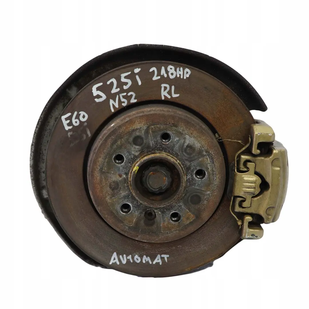 N52 Zwrotnica piasta lewy tył 218HP do BMW E60 525i o numerze 6770905 BMW E60 525i N52 Zwrotnica piasta lewy tył 218HP - SKU 6770905-20 - Numer Części 6770905