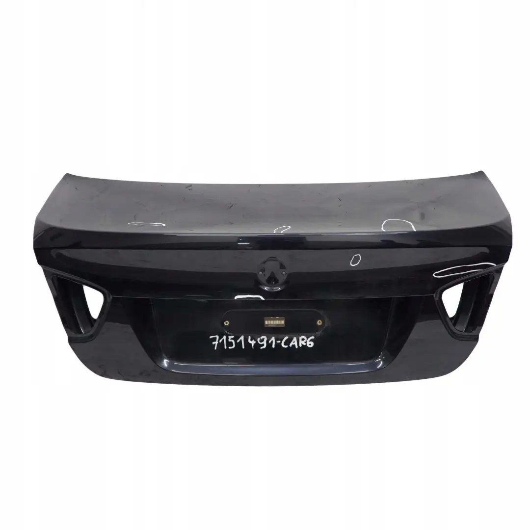 BMW 3 E90 6 Saloon Trunk Lid Tailgate Boot Carbonschwarz Carbon Black - 416 - SKU 7151491-CAR6 - Part number 7151491