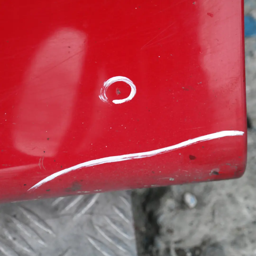 BMW E87 Listello Portiera Apertura Gonna Destra Rosso Giappone Rosso 438 - SKU 0032948-JR3 - Numero di parte 51770032948