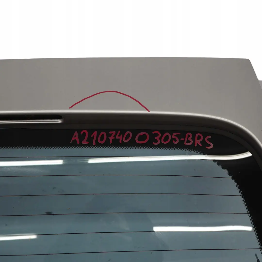Mercedes-Benz E S210 W210 Estate Boot Trunk Lid Tailgate Brilliant Silver - 744 to with Part number A2107400305 Mercedes-Benz E S210 W210 Estate Boot Trunk Lid Tailgate Brilliant Silver - 744 - SKU A2107400305-BRS - Part number A2107400305