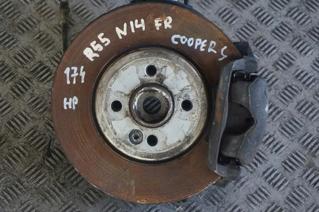 Mini R55 Clubman S N14 Front Right O/S Spring Strut Suspension Leg Brake - SKU 6784514-1 - Part number 6784514