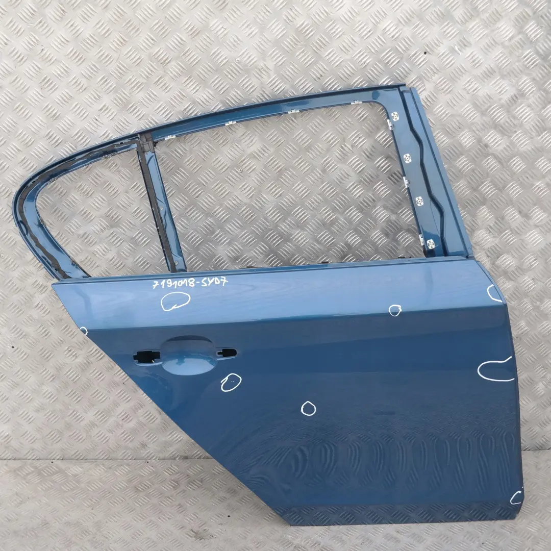 Porta posteriore destra Sydneyblau Blu - A19 BMW 7 E87 - SKU 7191018-SYD7 - Numero di parte 7191018