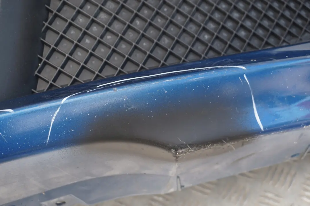 Complete Front Bumper Trim Panel Sydneyblau Blue to BMW 1 Series E81 E87 LCI with Part number 0035909 BMW 1 Series E81 E87 LCI Complete Front Bumper Trim Panel Sydneyblau Blue - SKU 0035909-SYD - Part number 0035909