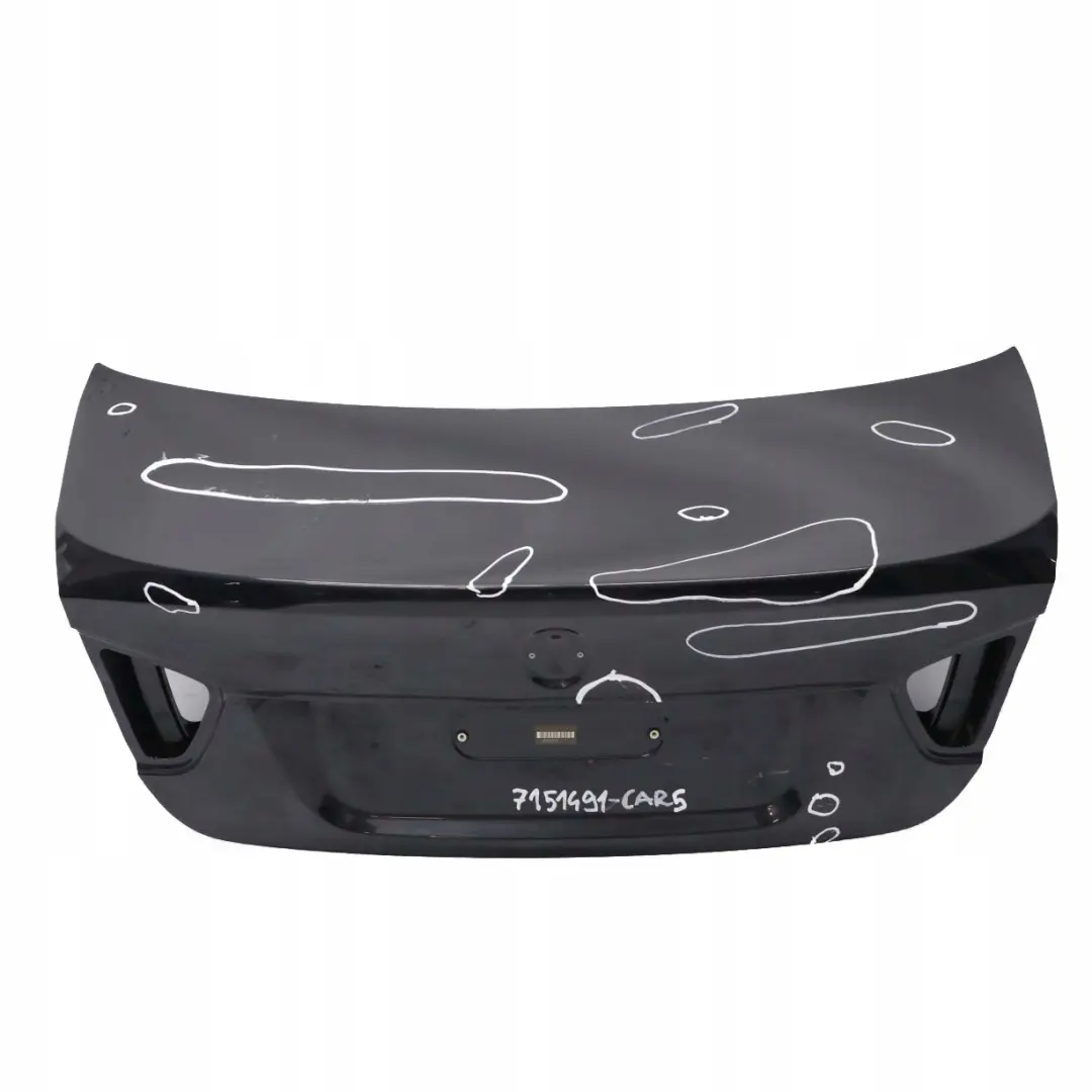 BMW 3 Series E90 5 Saloon Trunk Lid Tailgate Boot Carbonschwarz Carbon Black - SKU 7151491-CAR5 - Part number 7151491