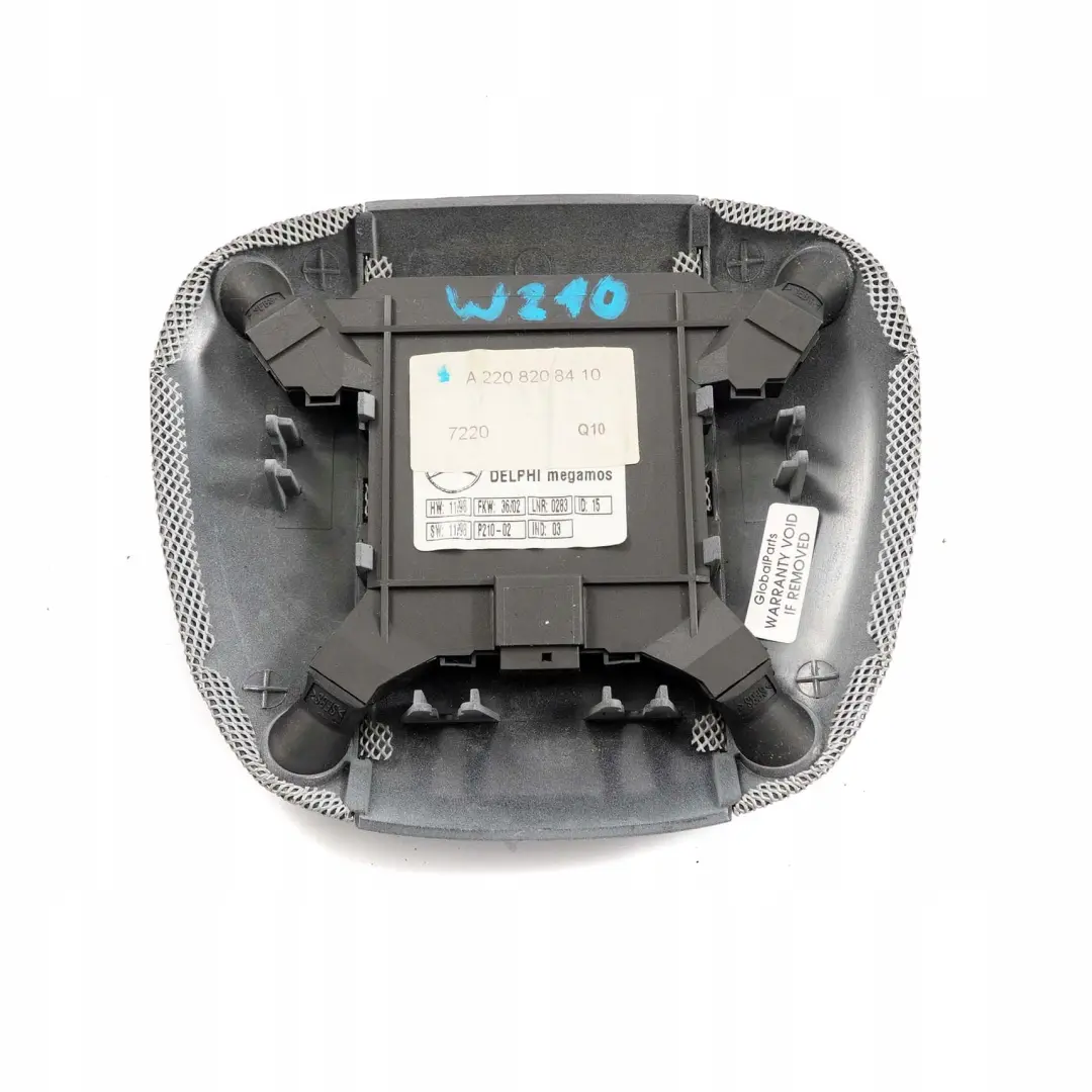 Mercedes-Benz E-Class W210 Roof Alarm Motion Sensor Cover Trim Grey to with Part number A2208208410 Mercedes-Benz E-Class W210 Roof Alarm Motion Sensor Cover Trim Grey - SKU A2208208410 - Part number A2208208410