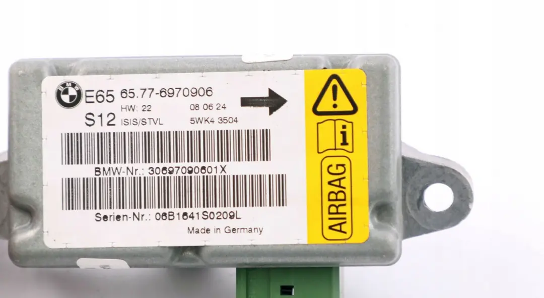 BMW E65 E66 E67 Sensor Puerta Delantera Izquierda - SKU 6970906 - Número de pieza 6946105