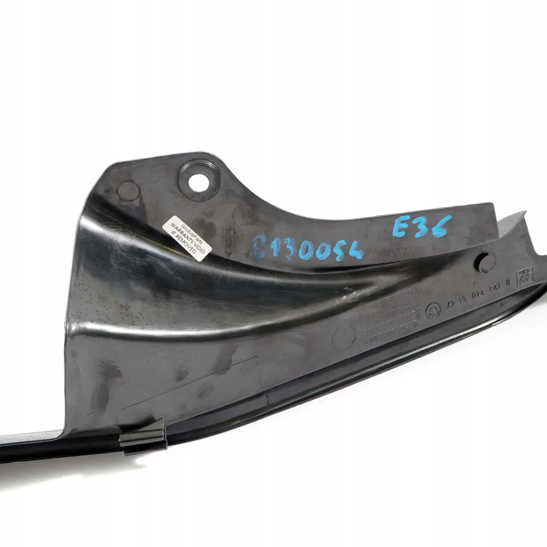 Right O/S Door Sill Interior Trim Panel to BMW 3 Saloon Touring E36 Rear with Part number 8130054 BMW 3 Saloon Touring E36 Rear Right O/S Door Sill Interior Trim Panel - SKU 8130054 - Part number 8130054