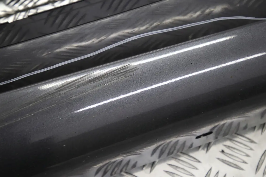 BMW 1 E87 LCI M Sport Sill Strip Side Skirt Right O/S Sparkling Graphite - A22 - SKU 0033556-SG - Part number 0033556