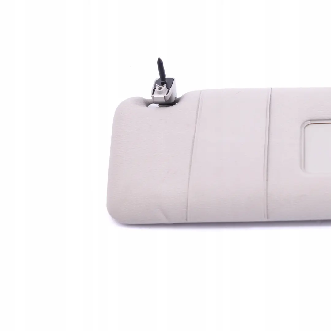 BMW E65 E66 Sun Visor Lamp Light Cover Right O/S Leather Steingrau Grey - SKU 7017792-1 - Part number 7017792