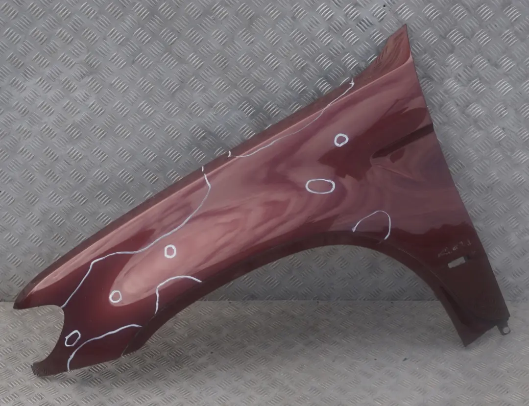 BMW X5 Series E53 Side Panel Wing Fender Front Left N/S Mahagoni Metallic - 436 - SKU 7000385-MAH - Part number 7000385