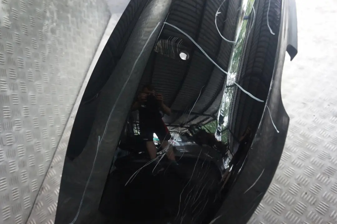 BMW E82 E88 Zderzak tylny tył pdc schwarz - SKU 0036630-SCH - Numer Części 0036630