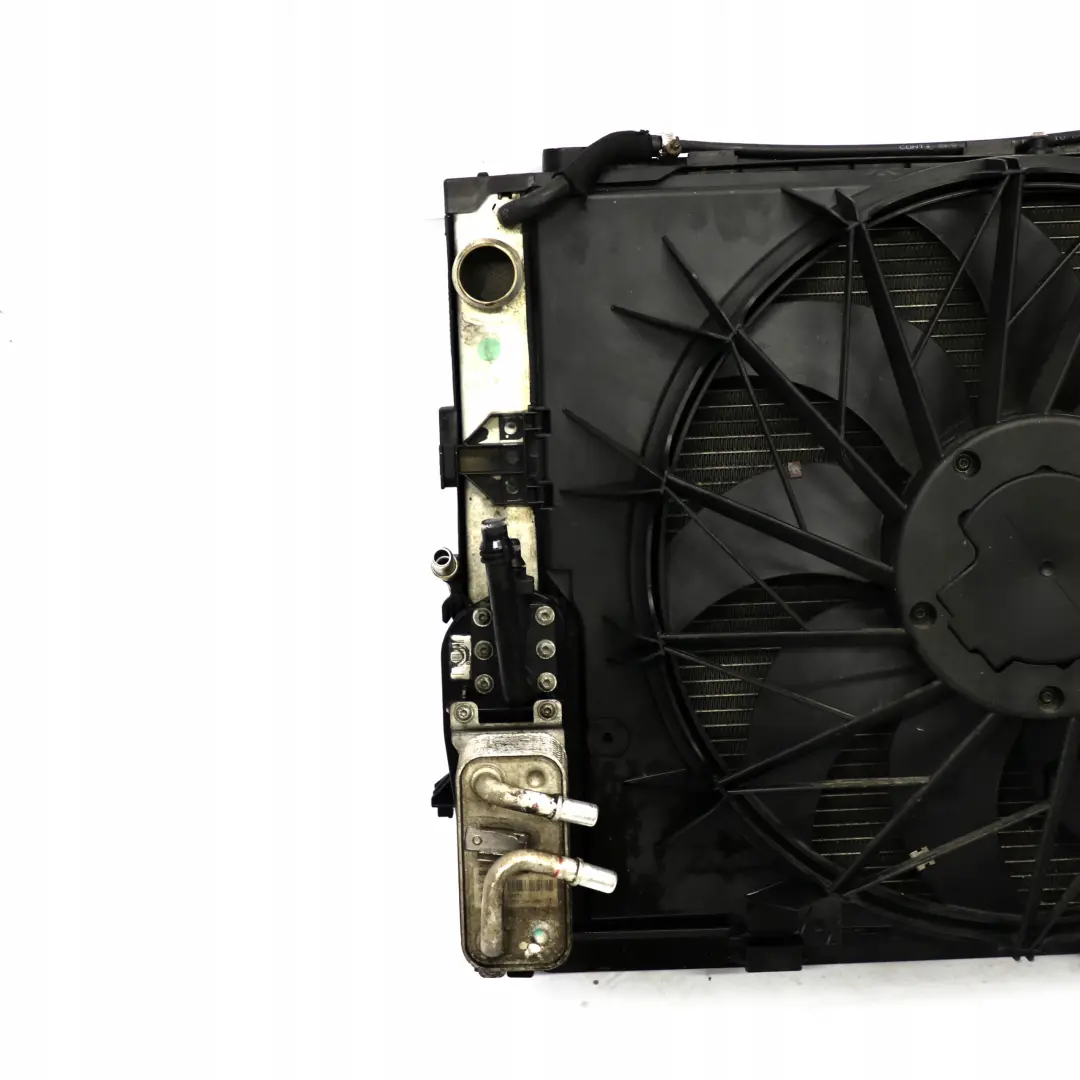 BMW E65 E66 Complete Petrol Radiator Pack Fan Housing Motor 600W - SKU 7543282-3 - Part number 7543282