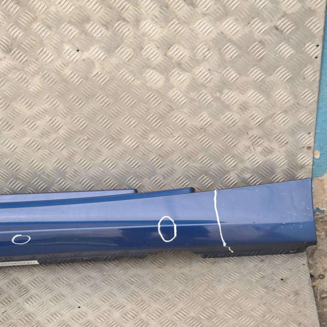 Faldón lateral derecho Montegoblau Blau Blue para BMW 4 E81 E82 E88 con número de pieza 36142 BMW 4 E81 E82 E88 Faldón lateral derecho Montegoblau Blau Blue - SKU 0036142-MTB4 - Número de pieza 36142