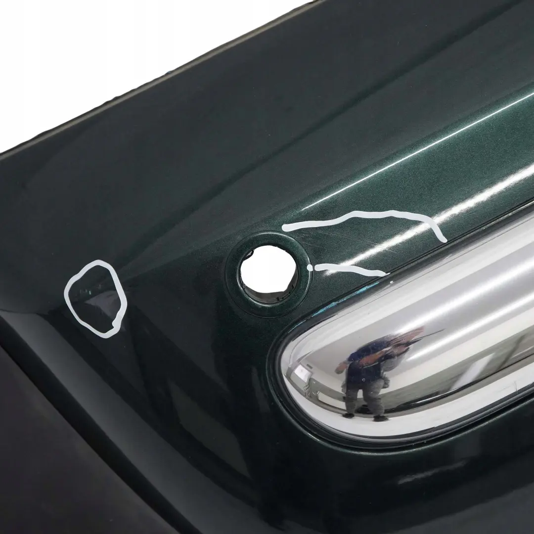 Stossfänger Hinten PDC British Racing Green Metallic 895 für BMW Mini Cooper R50 mit Teilenummer 0029928 BMW Mini Cooper R50 Stossfänger Hinten PDC British Racing Green Metallic 895 - SKU 0029928-BRG - Teilenummer 0029928