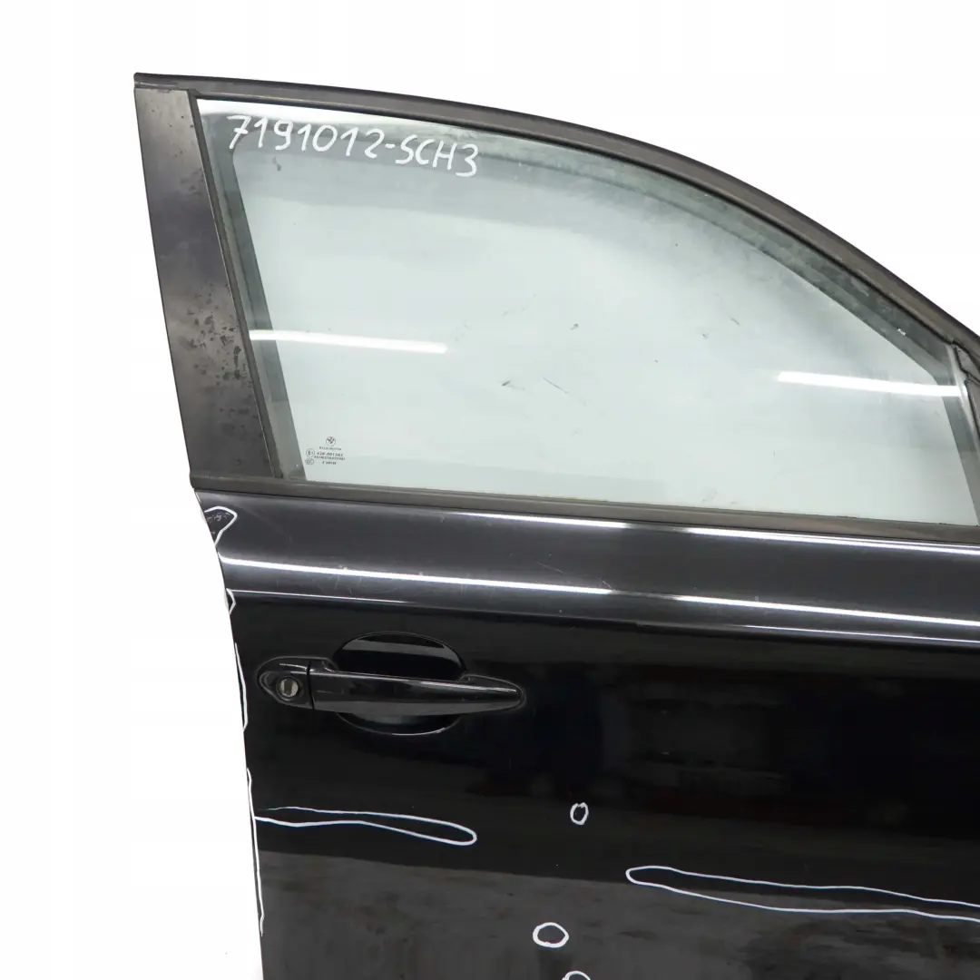 BMW 1 Series E87 3 Door Front Right O/S Schwarz 2 Black - 668 - SKU 7191012-SCH3 - Part number 7191012