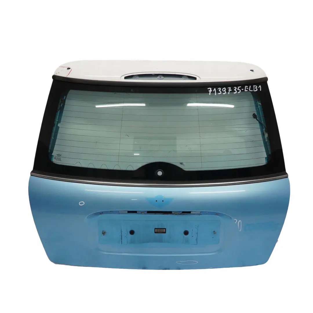Boot Trunk Lid Tailgate Electric Blue Metallic - 870 to BMW Mini Cooper R50 R53 1 with Part number 7139735 BMW Mini Cooper R50 R53 1 Boot Trunk Lid Tailgate Electric Blue Metallic - 870 - SKU 7139735-ELB1 - Part number 7139735