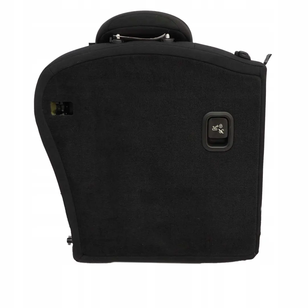 Left N/S Cloth Leather Seat Cushion Backrest Black to Mini Clubman R55 Rear with Part number 7233805 Mini Clubman R55 Rear Left N/S Cloth Leather Seat Cushion Backrest Black - SKU 7233805-1 - Part number 7233805