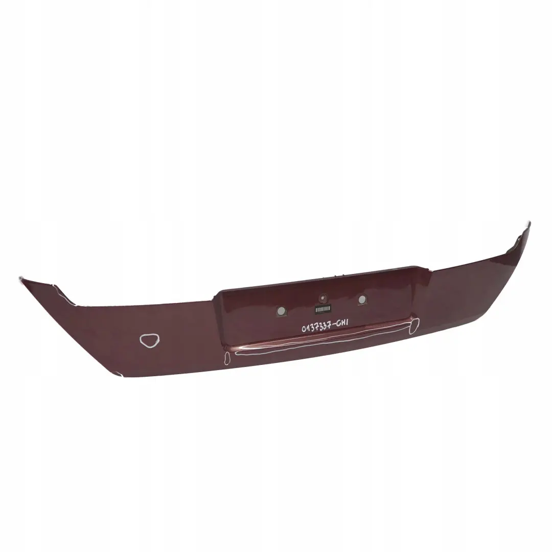 BMW 7 E65 E66 Finisher Trunk Boot Lid Tailgate Chiaretto Red Metallic - 894 - SKU 0137337-CHI - Part number 0137337