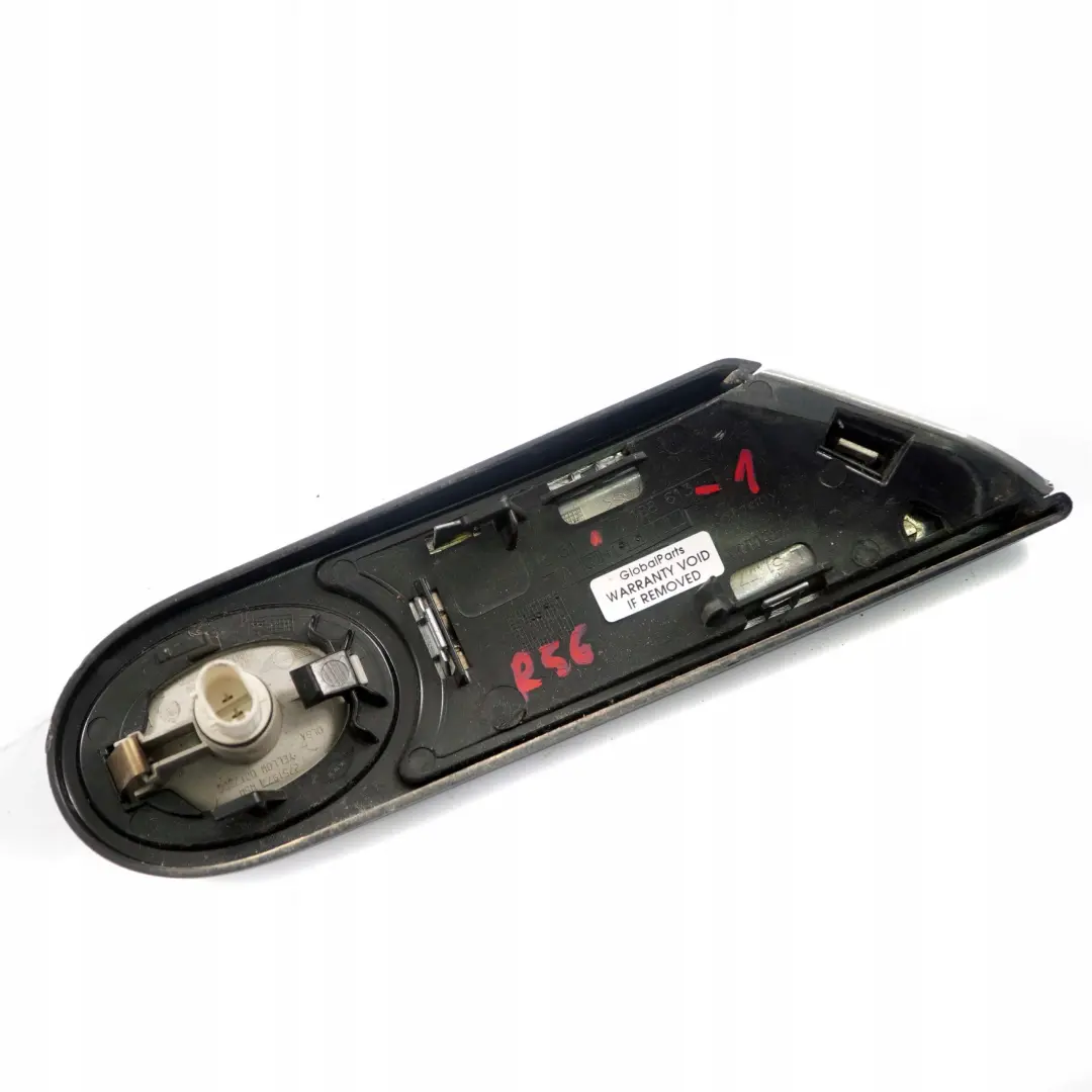 Intermitente Adicional Izquierdo Cromado para MINI R55 R56 R57 LCI con número de pieza 7188613 MINI R55 R56 R57 LCI Intermitente Adicional Izquierdo Cromado - SKU 7188613-1 - Número de pieza 7188613