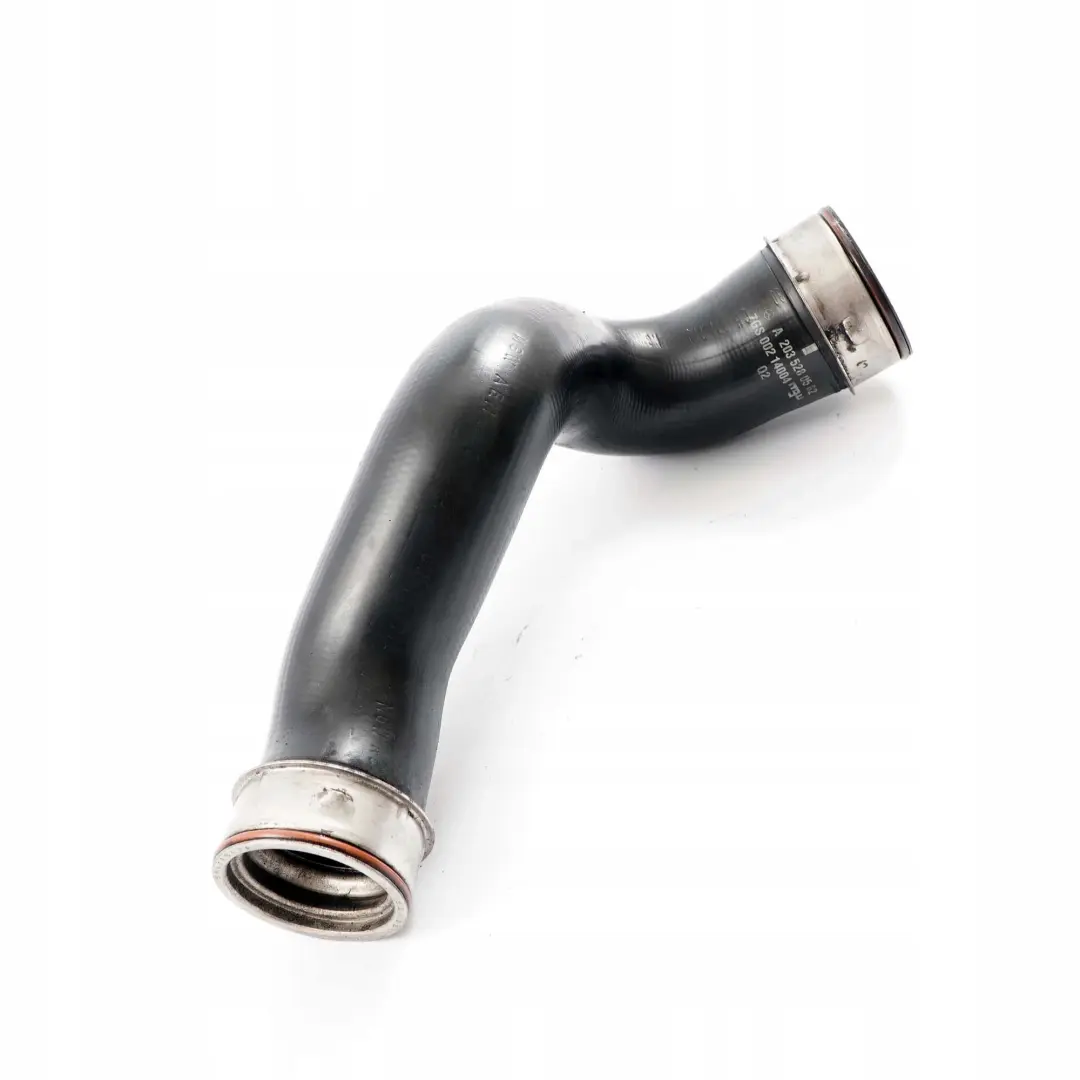 Mercedes-Benz C W203 Air Charge Intake Intercooler Left N/S Hose to with Part number A2035280582 Mercedes-Benz C W203 Air Charge Intake Intercooler Left N/S Hose - SKU A2035280582 - Part number A2035280582