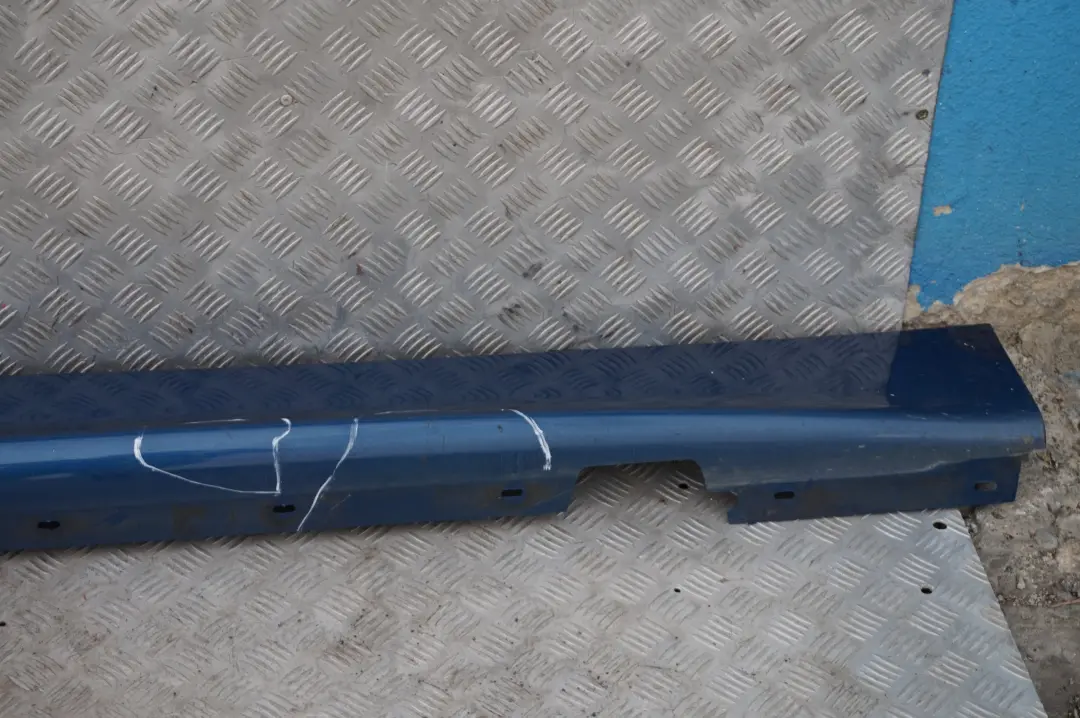 BMW E87 Listello Portiera Apertura Gonna Destra Blu Sydney Metallizzato A19 - SKU 0032948-SYD6 - Numero di parte 32948