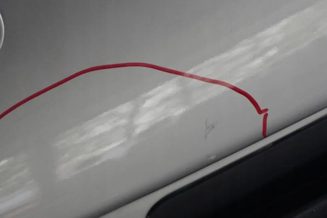 Complete Rear Bumper Trim Panel PDC Titansilber Silver to BMW X3 Series E83 with Part number 3400941 BMW X3 Series E83 Complete Rear Bumper Trim Panel PDC Titansilber Silver - SKU 3400941-TS - Part number 3400941