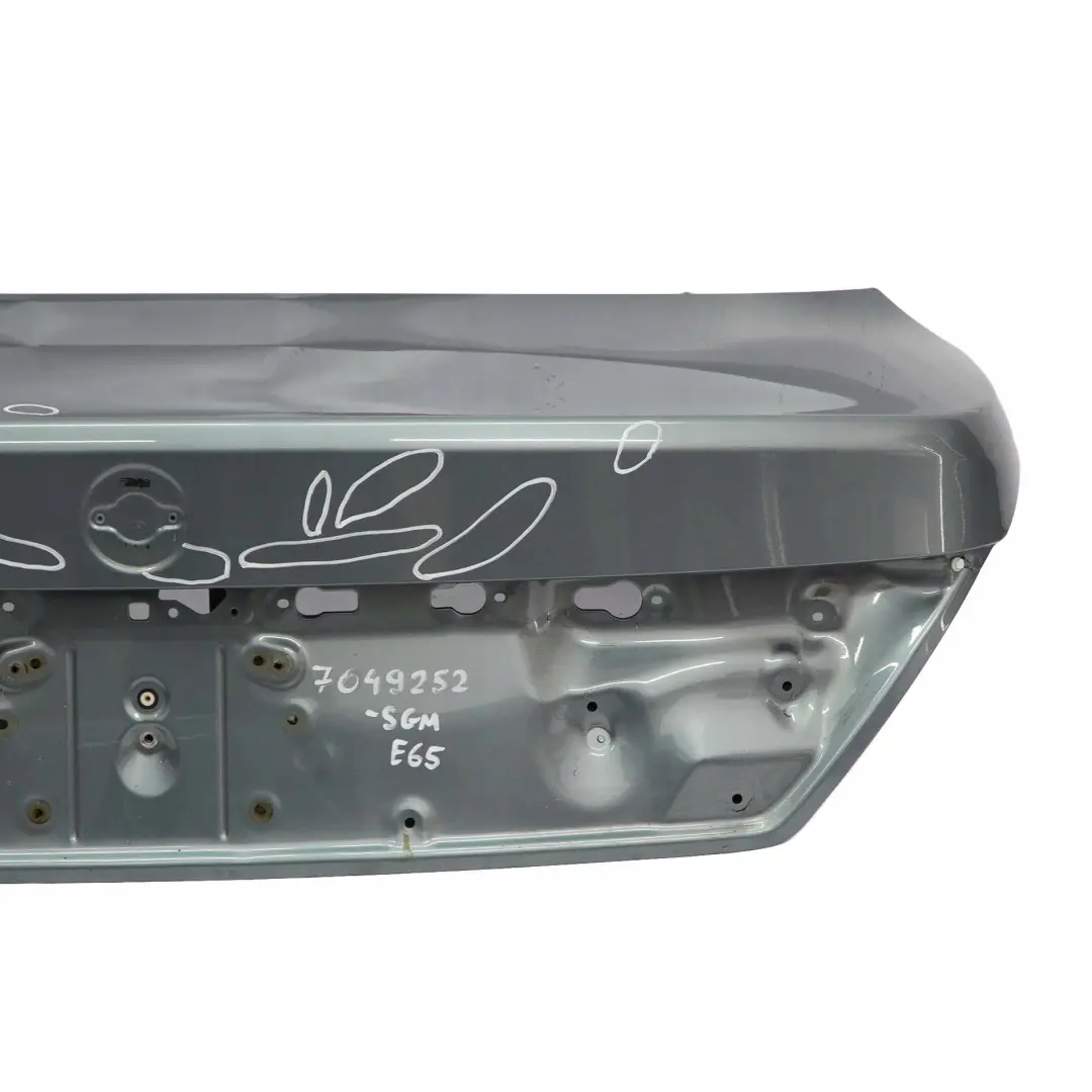 Trunk Lid Boot Tailgate Schiefergruen Slate Green - 449 to BMW 7 E65 E66 E67 with Part number 7049252 BMW 7 E65 E66 E67 Trunk Lid Boot Tailgate Schiefergruen Slate Green - 449 - SKU 7049252-SGM - Part number 7049252
