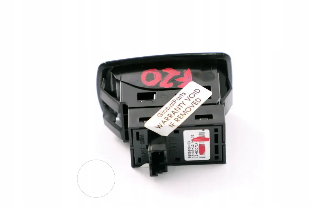 BMW 1 3 4 Series F20 F30 F31 F80 F83 LCI Switch Window Lifter SCHWARZ - SKU 9208106 - Part number 9208106